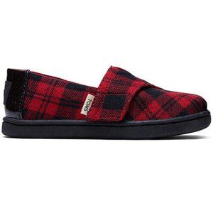 TOMS Kids Classic Alpargata Red Buffalo